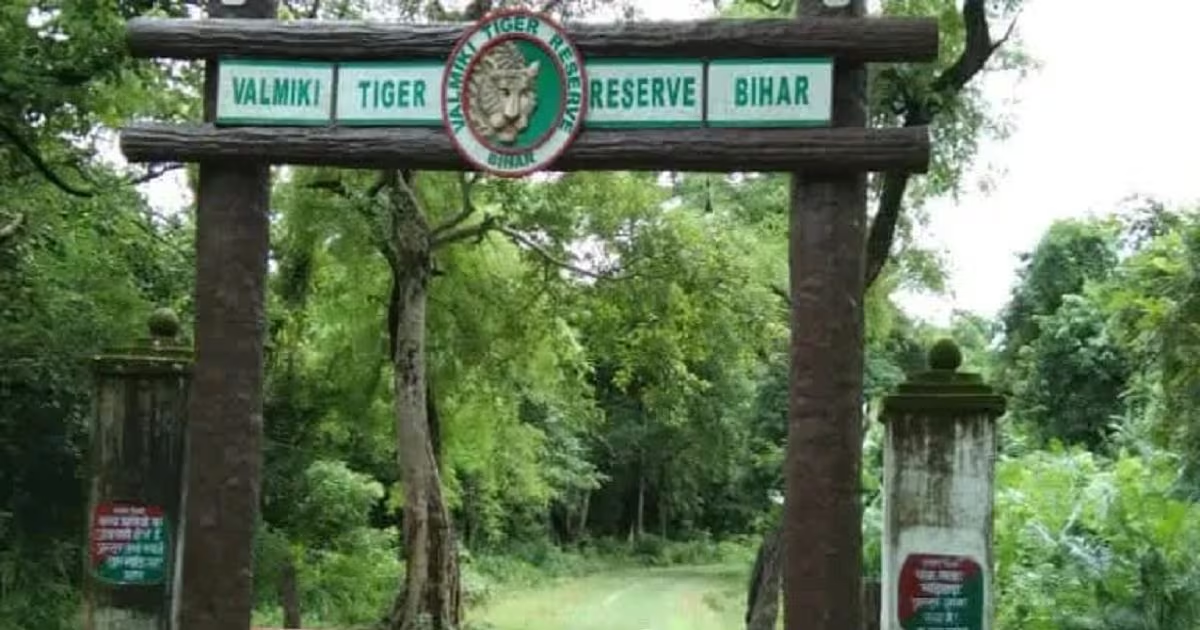 Valmiki National Park near Valmiki Tiger Reserve