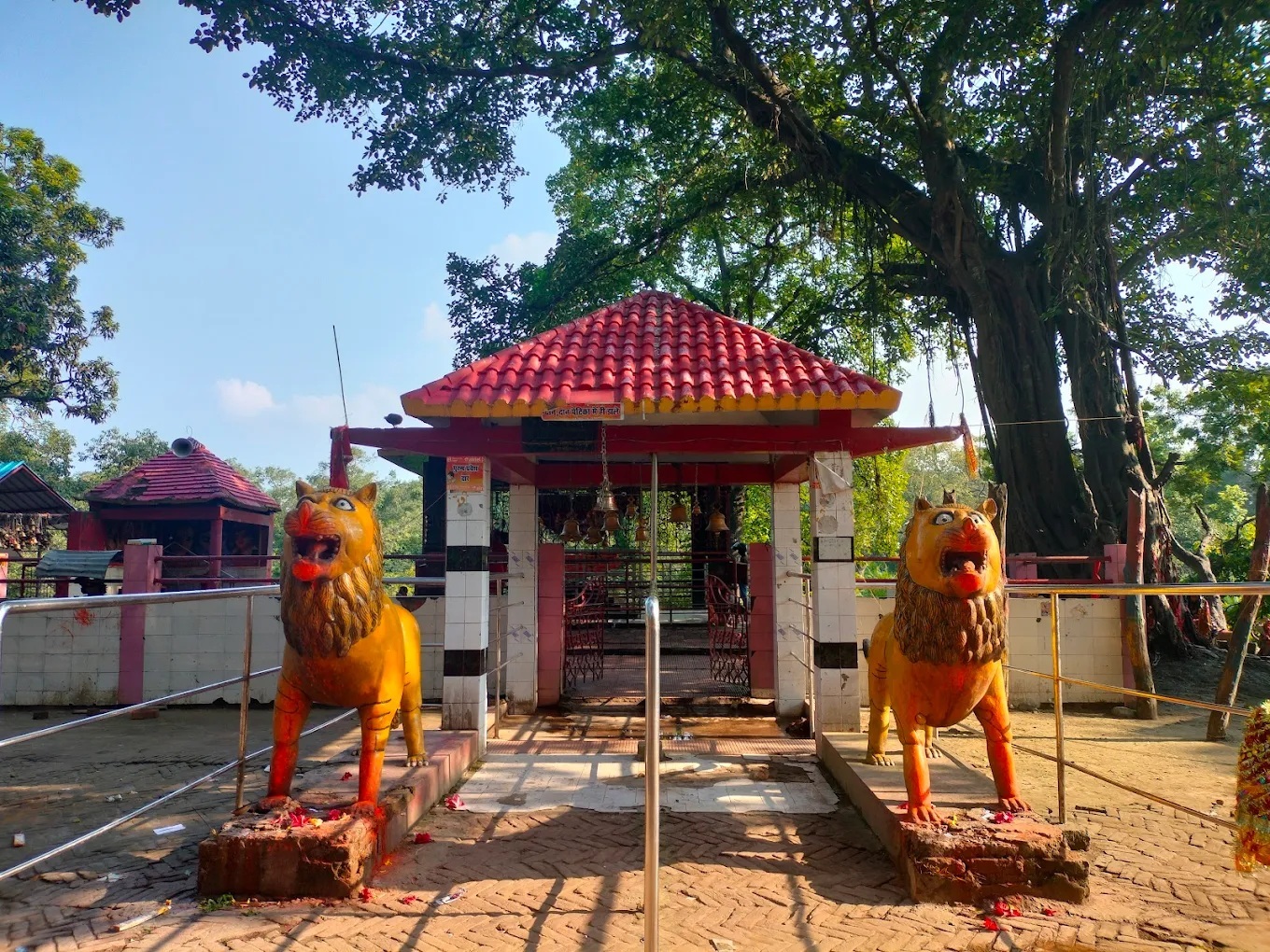 Madanpur Devi Temple near Valmiki Tiger Reserve