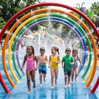 Kids Rainbow Tunnel